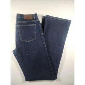 Lauren Ralph Lauren Y2k Straight Mini Flare Classic Denim Womens 8 Mid Rise